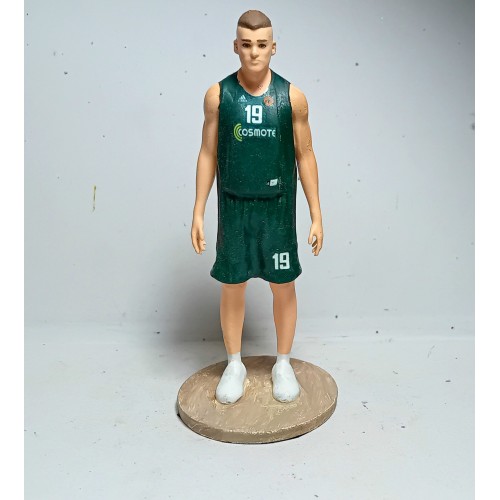 1/24 Sarunas Jasikevicius Panathinaikos handpainted figure
